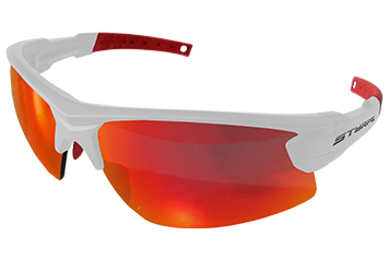 Modelo de gafa para ciclismo Sty 03 White/Red.